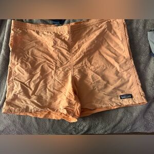 Patagonia Men's Light Orange Athletic Shorts
